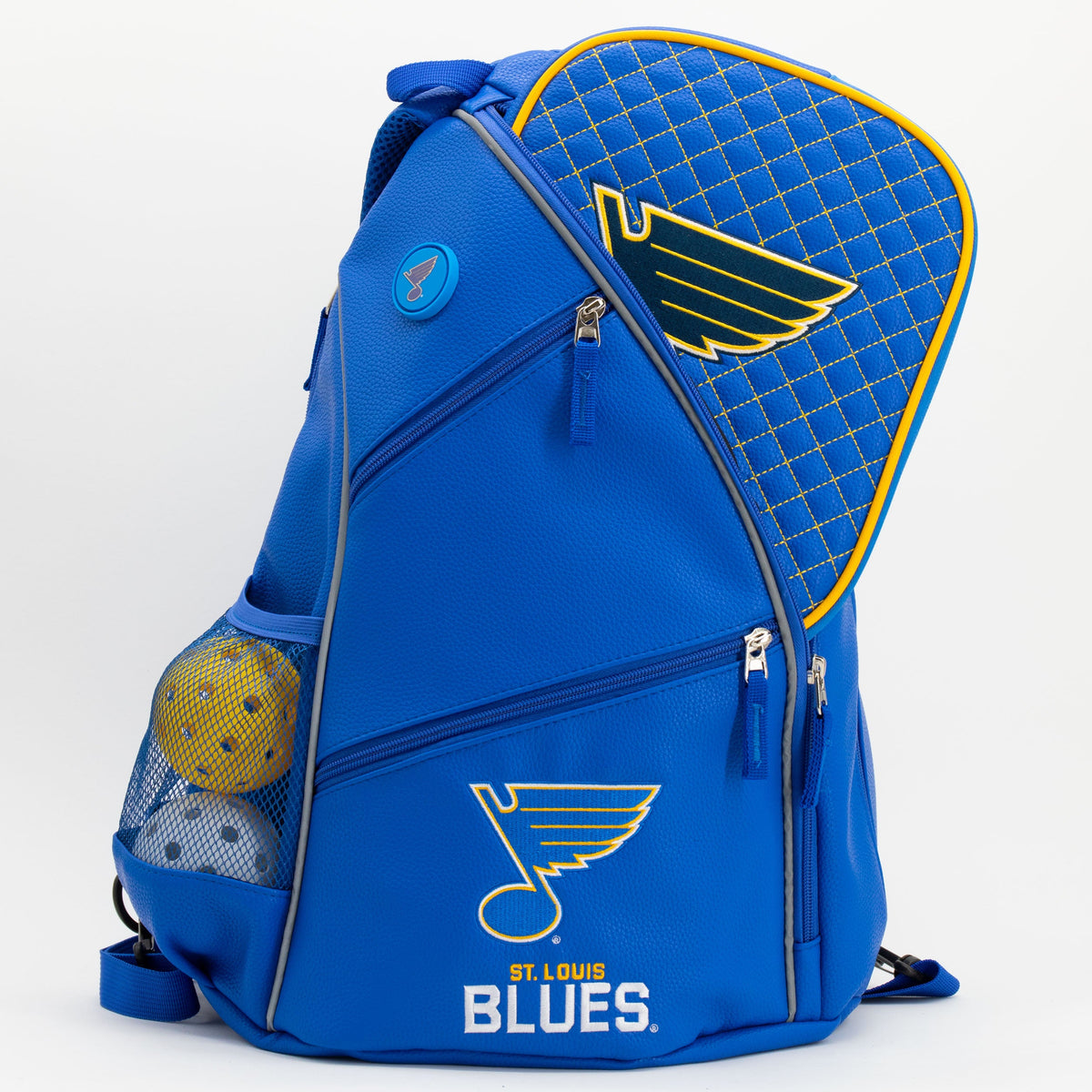 St. Louis Blues PU Leather Backpack