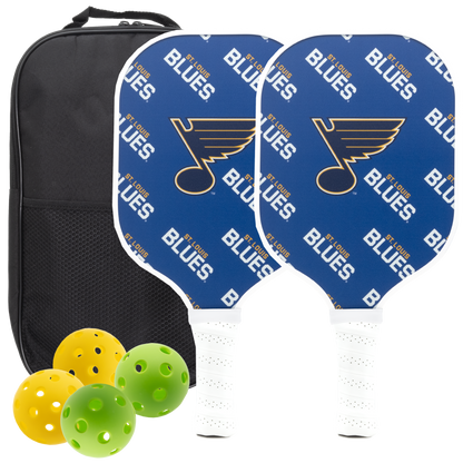 St. Louis Blues Pickleball Paddle Set