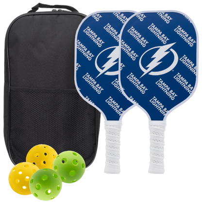 Tampa Bay Lightning Pickleball Paddle Set