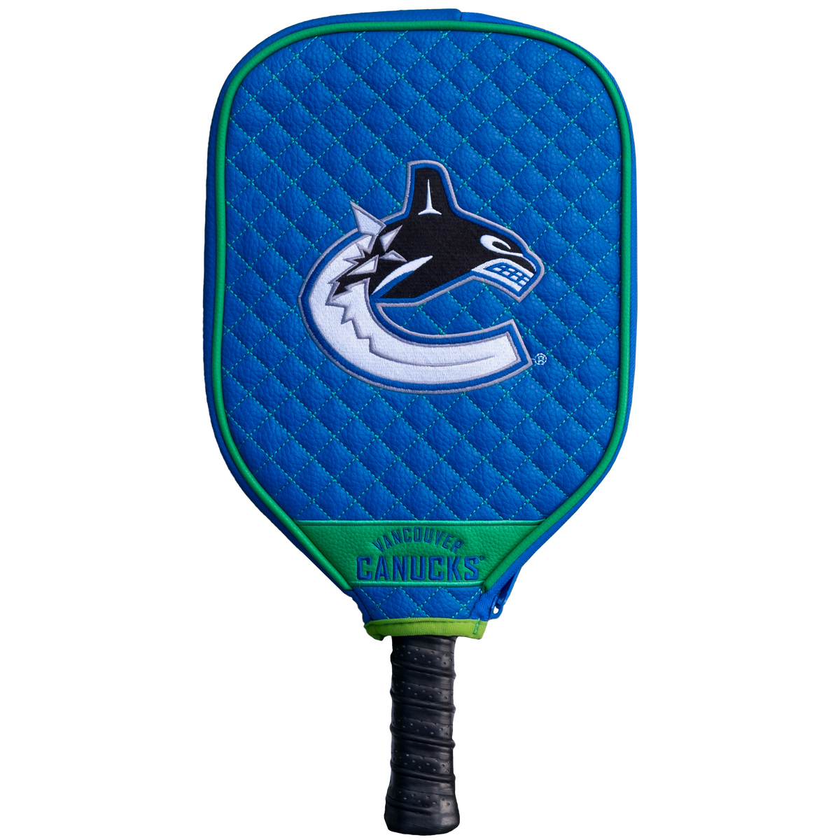 Vancouver Canucks Quilted Pickleball Paddle Cover (Royal)