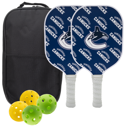 Vancouver Canucks Pickleball Paddle Set