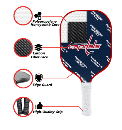 Washington Capitals Pickleball Paddle