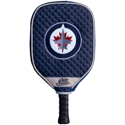 Winnipeg Jets Quilted Pickleball Paddle Cover (Navy)