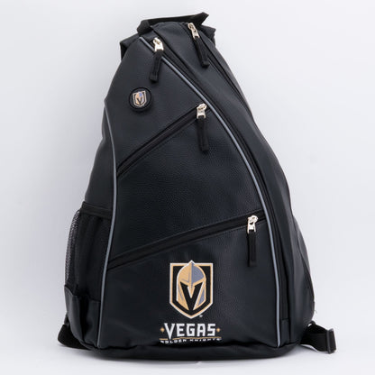 Vegas Golden Knights PU Leather Backpack