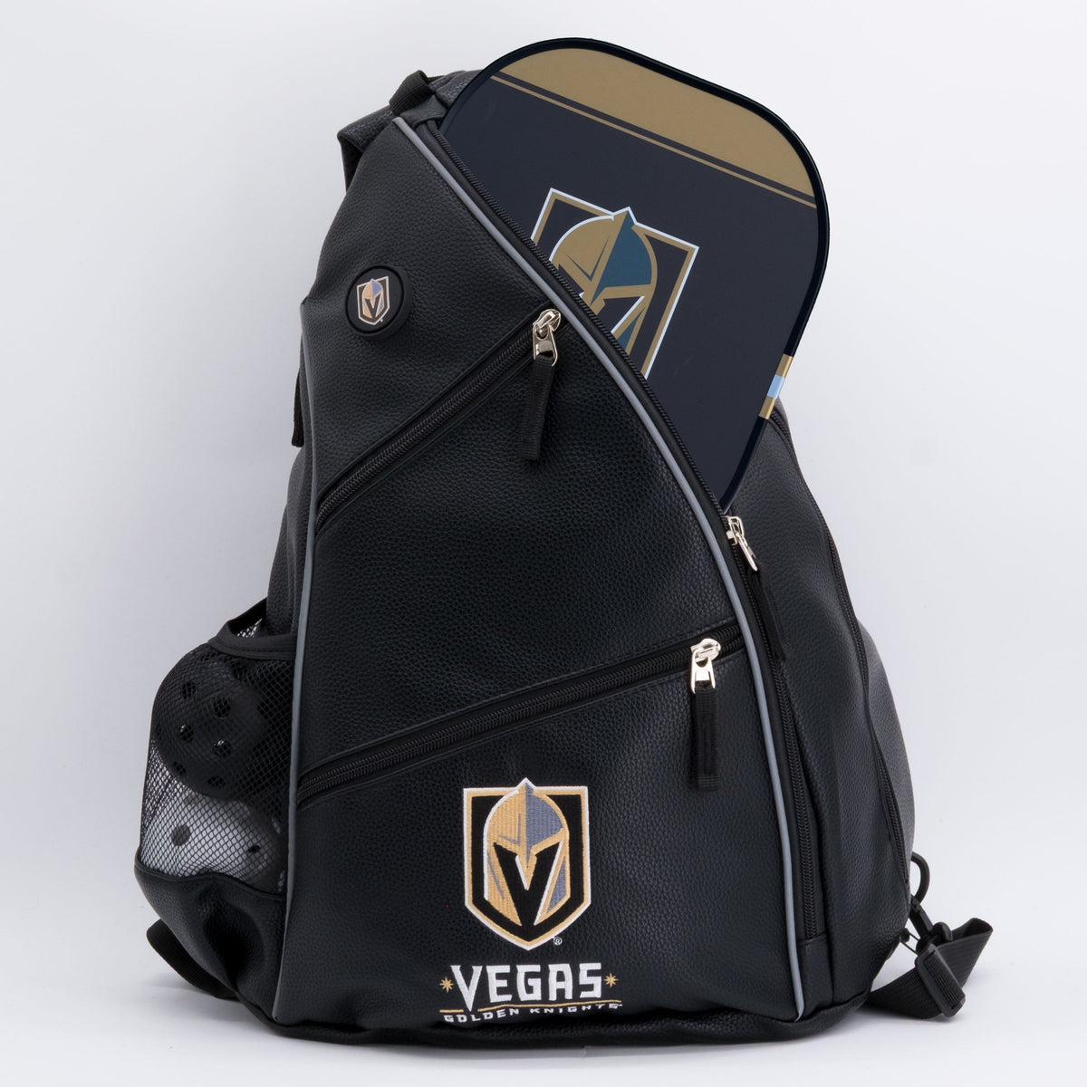 Vegas Golden Knights PU Leather Backpack