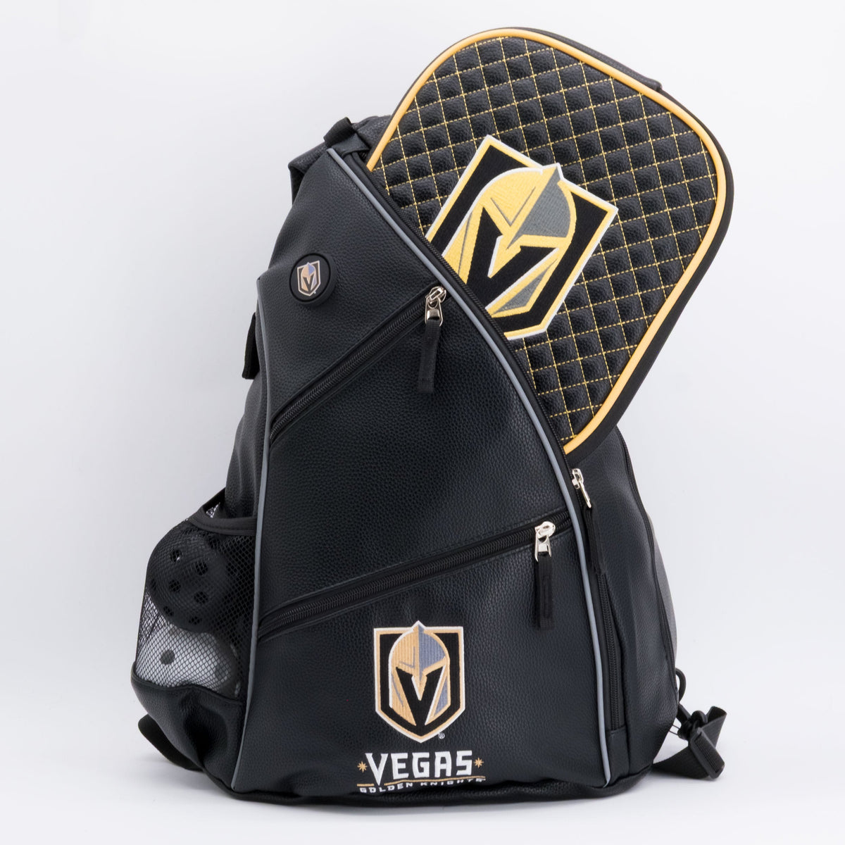 Vegas Golden Knights PU Leather Backpack