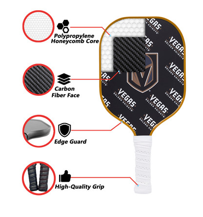 Vegas Golden Knights Pickleball Paddle