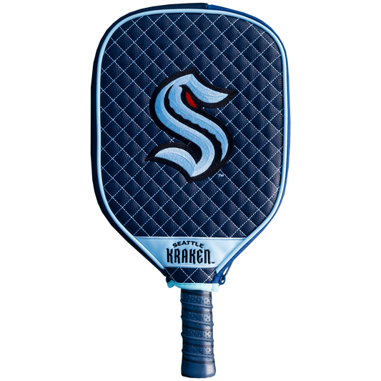 Seattle Kraken Quilted Pickleball Paddle Cover (Navy)