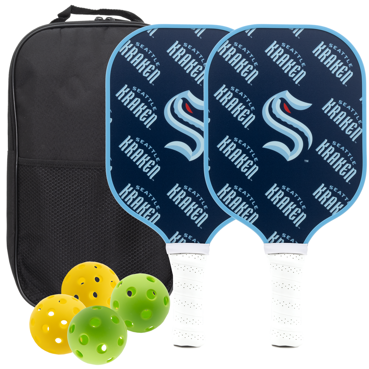 Seattle Kraken Pickleball Paddle Set