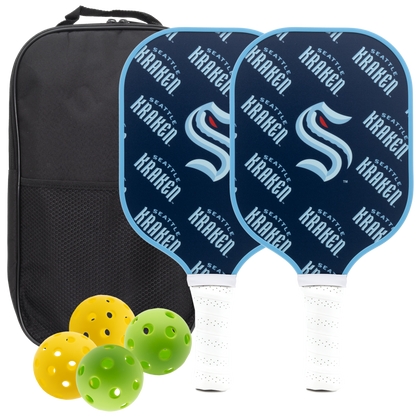 Seattle Kraken Pickleball Paddle Set