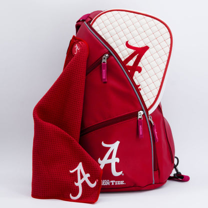 Alabama Crimson Tide PU Leather Backpack