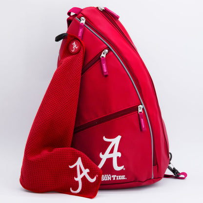 Alabama Crimson Tide PU Leather Backpack