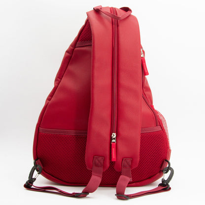 Arkansas Razorbacks PU Leather Backpack