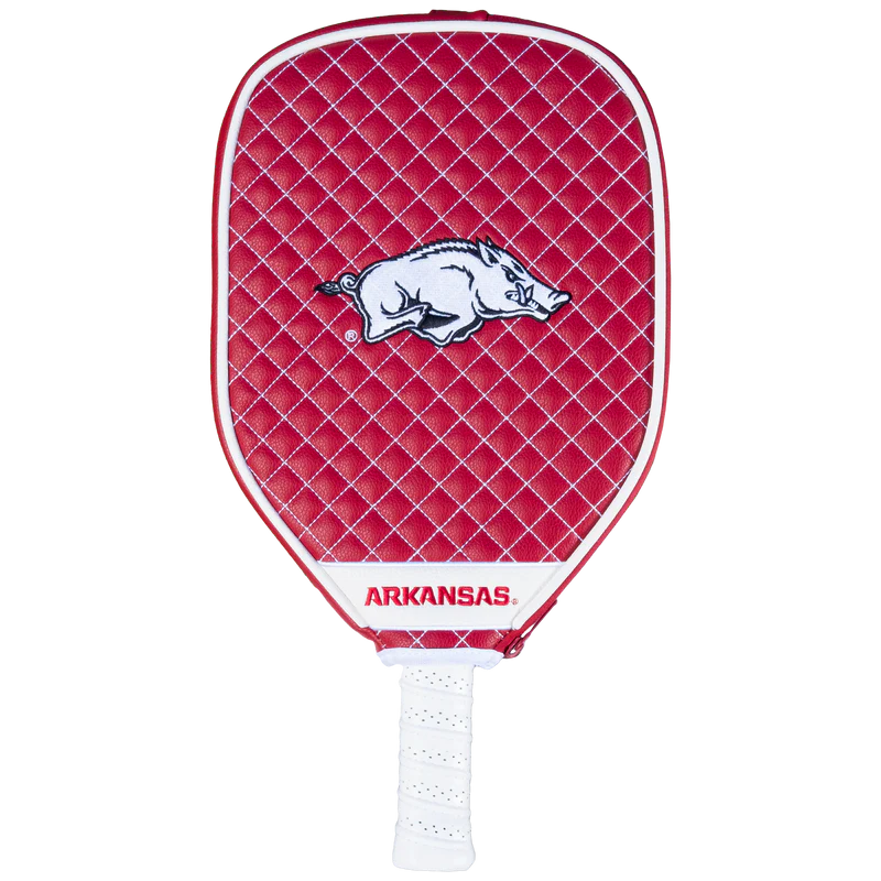 Arkansas Razorbacks Premium Quilted Pickleball Paddle Cover