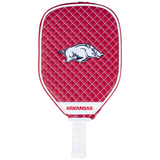 Arkansas Razorbacks Premium Quilted Pickleball Paddle Cover