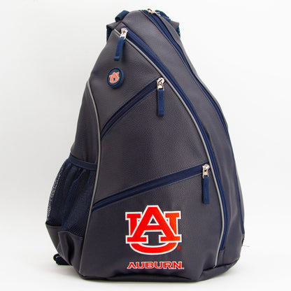 Auburn Tigers PU Leather Backpack