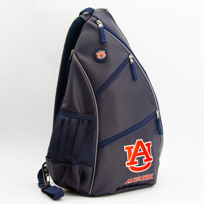 Auburn Tigers PU Leather Backpack