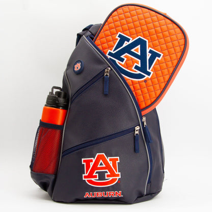 Auburn Tigers PU Leather Backpack