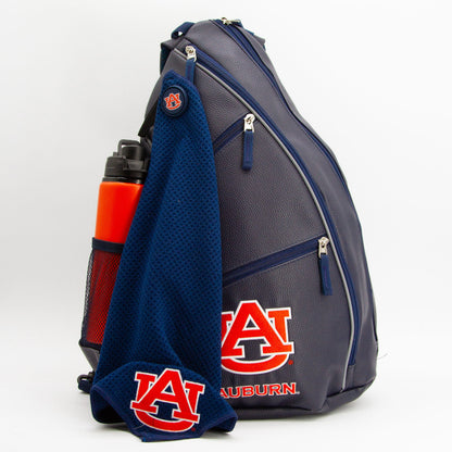 Auburn Tigers PU Leather Backpack