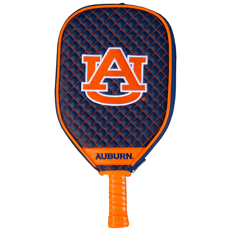 Auburn Tigers Premium Quilted Pickleball Paddle Cover