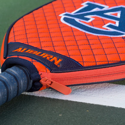 Auburn Tigers Premium Quilted Pickleball Paddle Cover