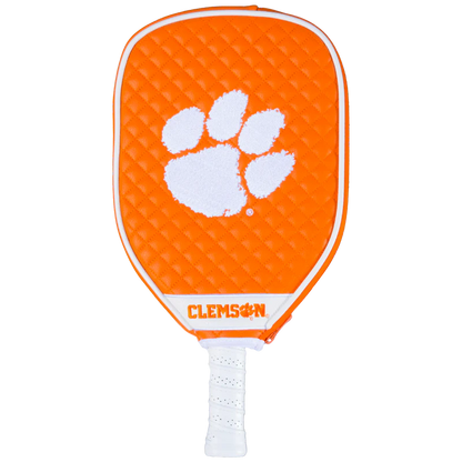 Clemson Tigers Premium Quilted Pickleball Paddle Cover