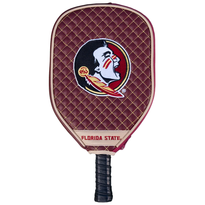 Florida State Seminoles Premium Quilted Pickleball Paddle Cover