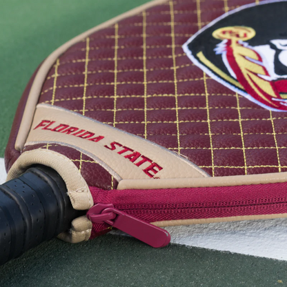 Florida State Seminoles Premium Quilted Pickleball Paddle Cover