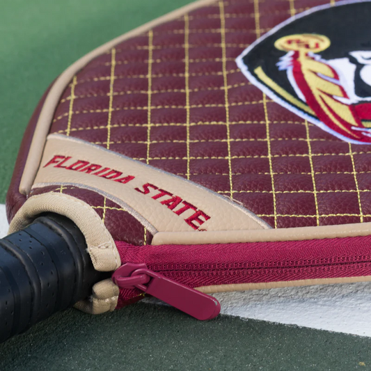 Florida State Seminoles Premium Quilted Pickleball Paddle Cover