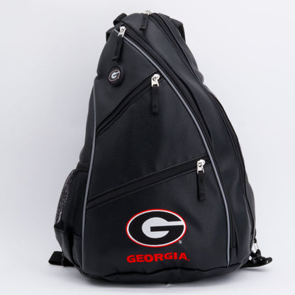 Georgia Bulldogs PU Leather Backpack