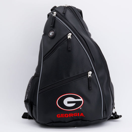 Georgia Bulldogs PU Leather Backpack