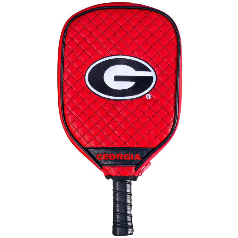 Georgia Bulldogs Premium Quilted Pickleball Paddle Cover
