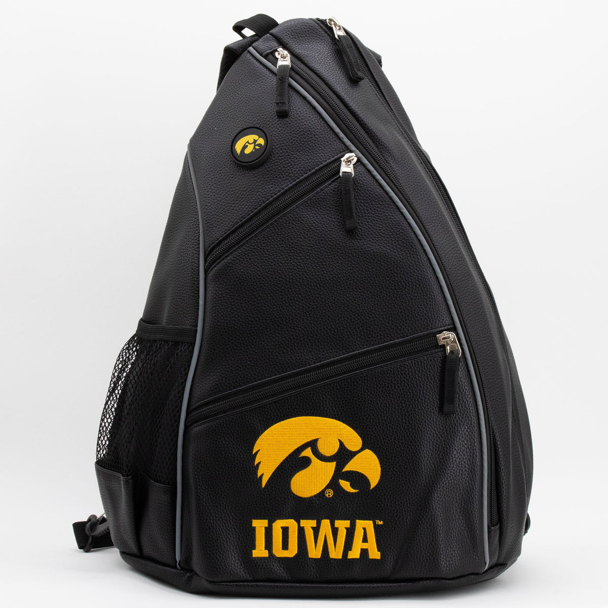 Iowa Hawkeyes PU Leather Backpack