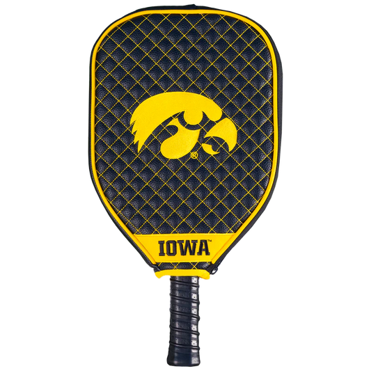 Iowa Hawkeyes Premium Quilted Pickleball Paddle Cover
