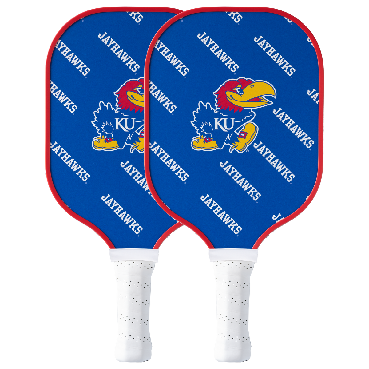 Kansas Jayhawks Pickleball Paddle Set