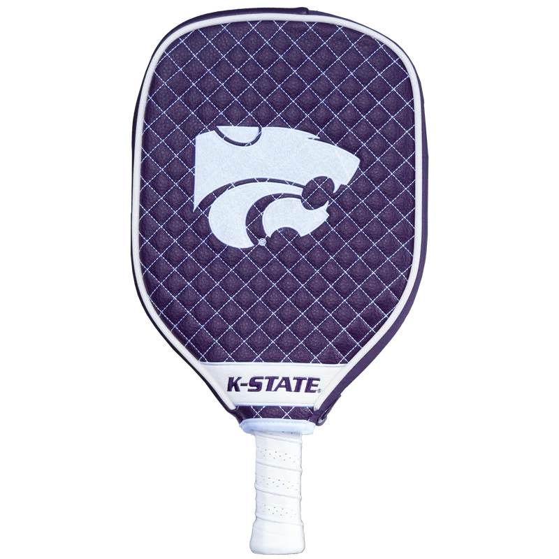 Kansas State Wildcats Premium Quilted Pickleball Paddle Cover