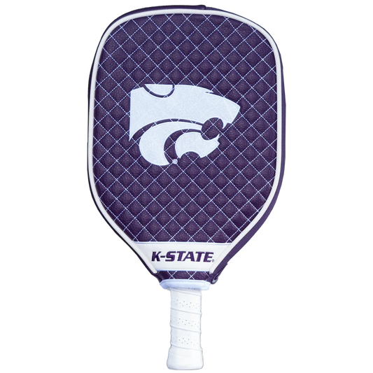 Kansas State Wildcats Premium Quilted Pickleball Paddle Cover