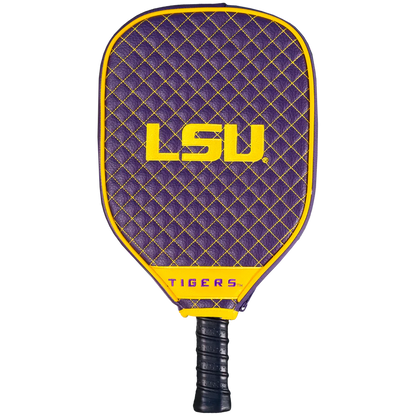 LSU Tigers Premium Quilted Pickleball Paddle Cover