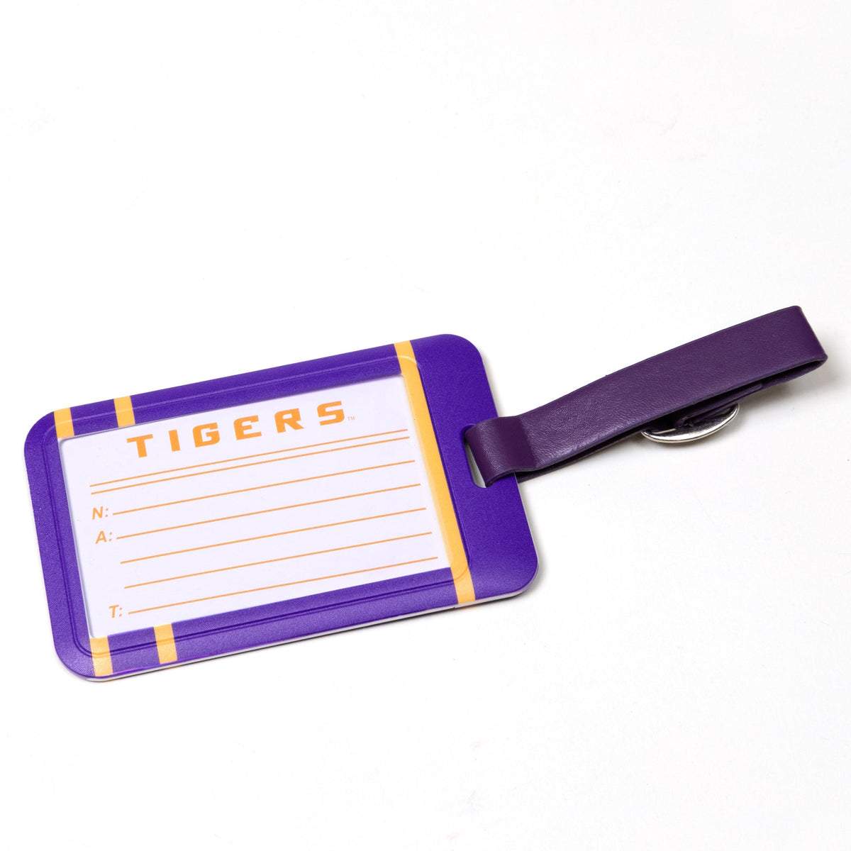 LSU Tigers Golf Bag Tag