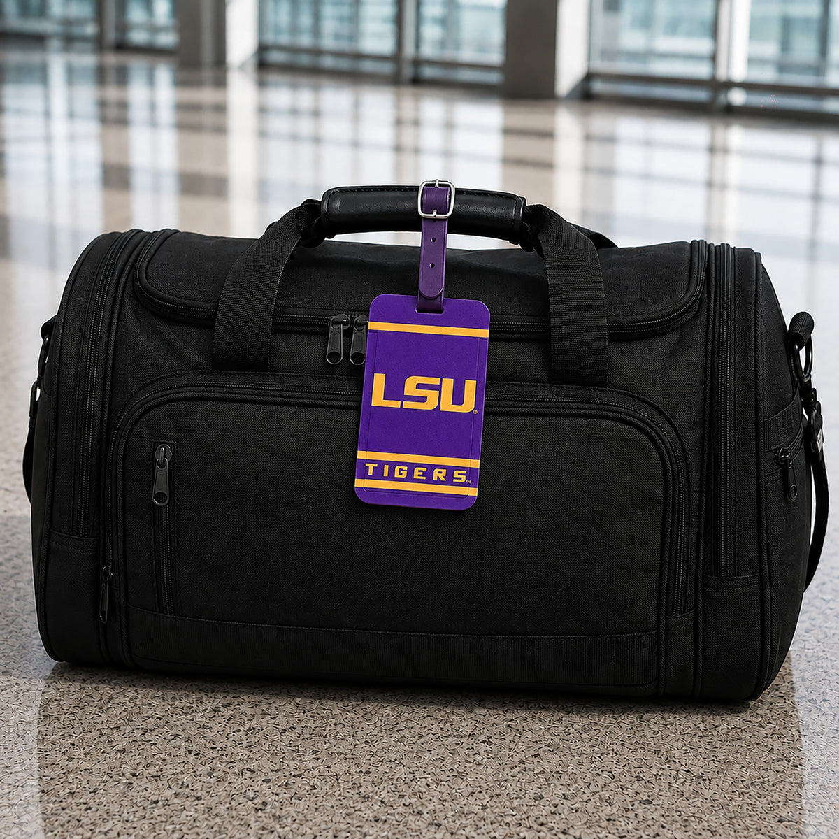 LSU Tigers Golf Bag Tag