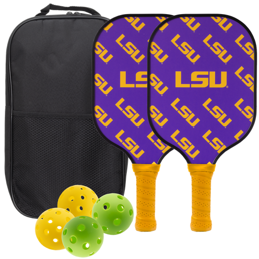 Lsu Tigers Pickleball Paddle Set