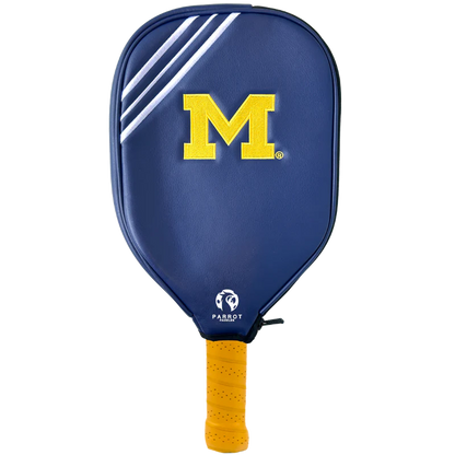 Michigan Wolverines Embroidered Pickleball Paddle Cover