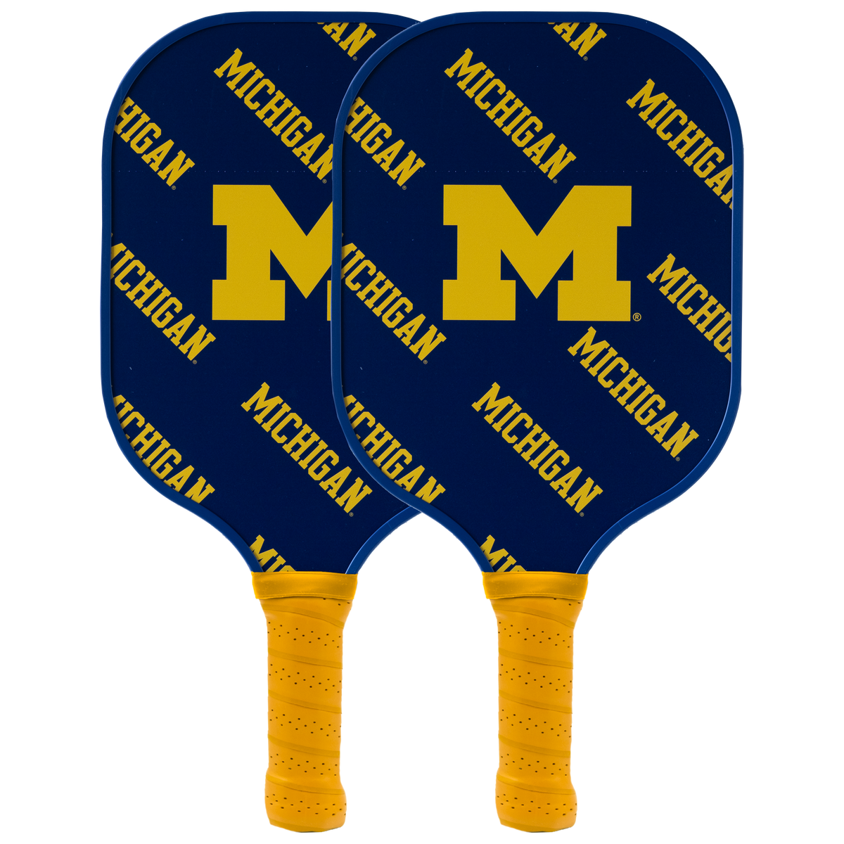 Michigan Wolverines Pickleball Paddle Set