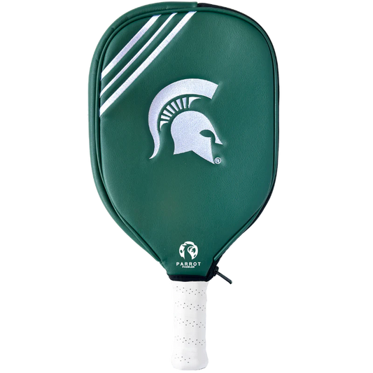 Michigan State Spartans Embroidered Pickleball Paddle Cover