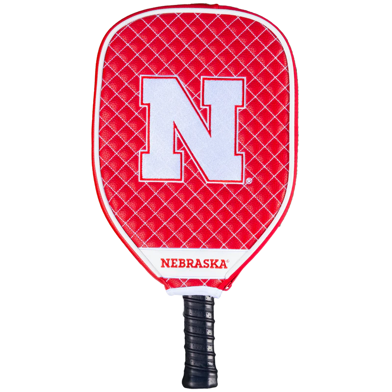 Nebraska Cornhuskers Premium Quilted Pickleball Paddle Cover