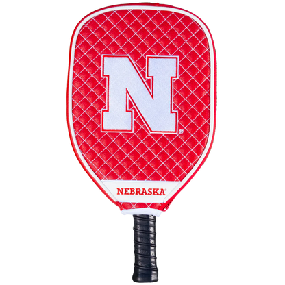 Nebraska Cornhuskers Premium Quilted Pickleball Paddle Cover