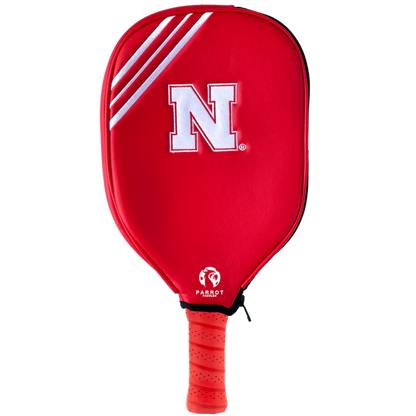 Nebraska Cornhuskers Embroidered Pickleball Paddle Cover