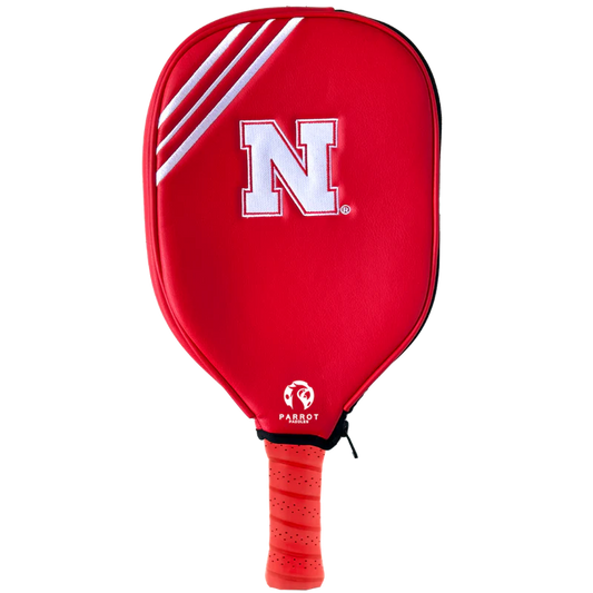 Nebraska Cornhuskers Embroidered Pickleball Paddle Cover