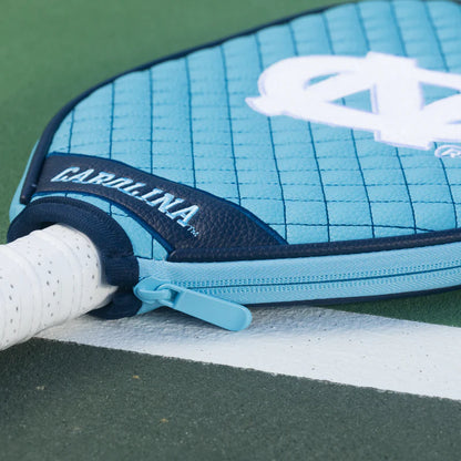 North Carolina Tar Heels Premium Quilted Pickleball Paddle Cover