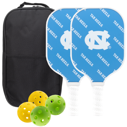 North Carolina Tar Heels Pickleball Paddle Set